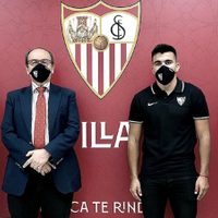 El zapalino Marcos Acuña ya concentra con el equipo del Sevilla