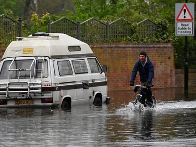Clima extremo: alertan sobre posibles inundaciones masivas en Inglaterra por las fuertes lluvias