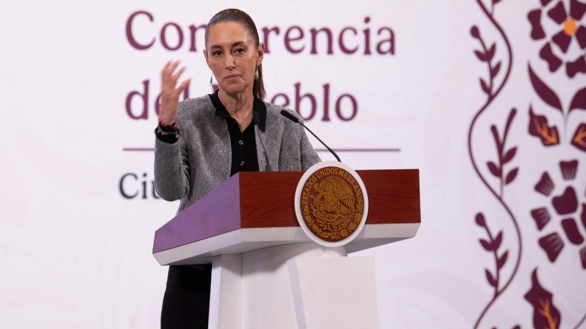 La presidenta en Palacio Nacional