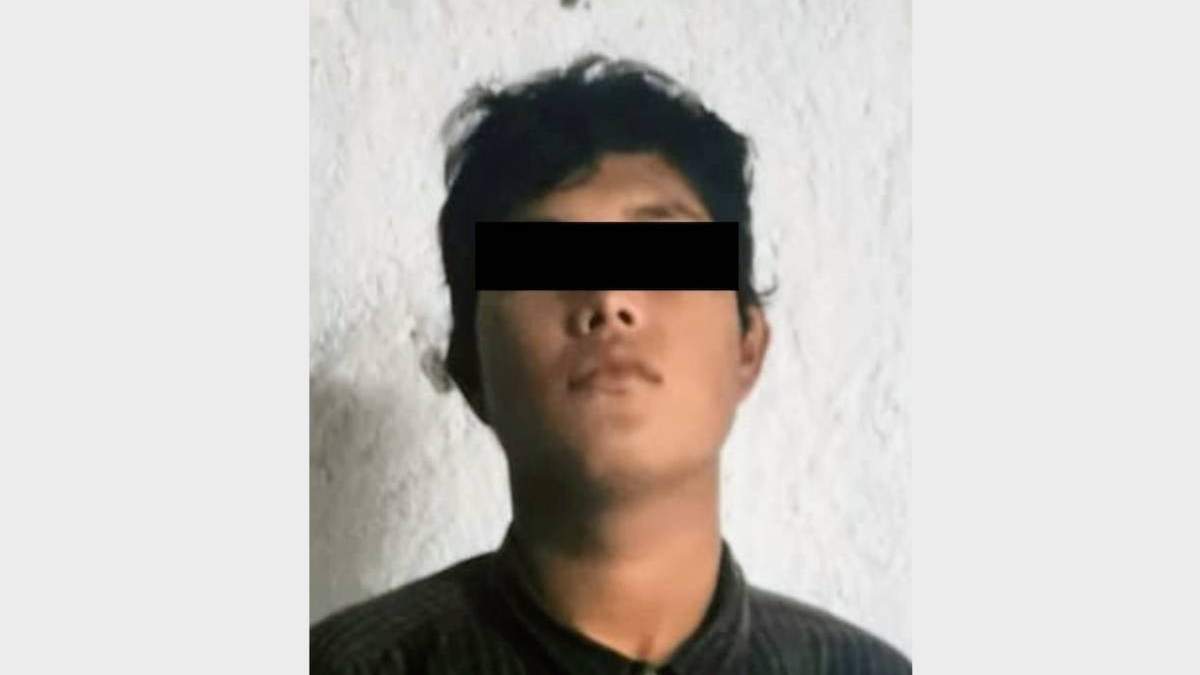 El joven detenido