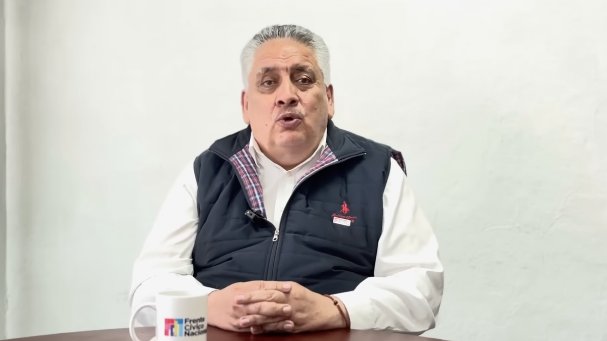 El vocero del FCN en su video