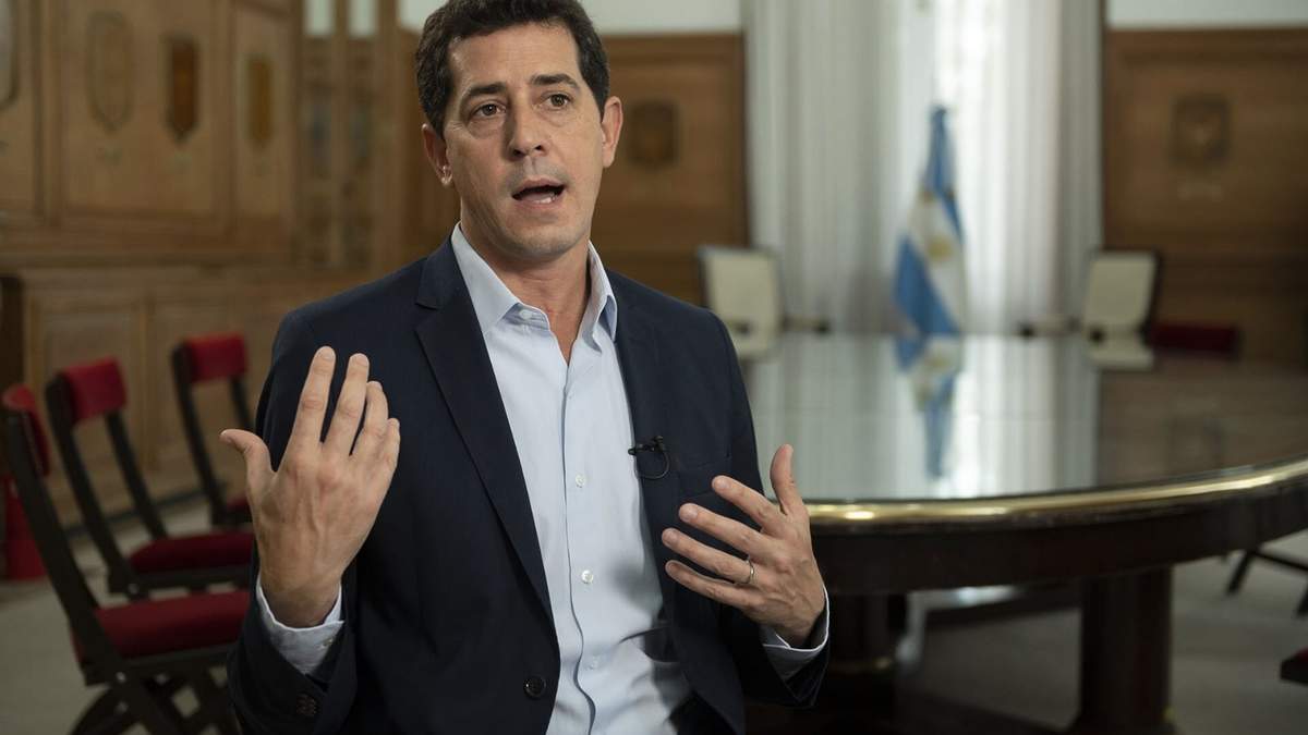 Eduardo de Pedro, ministro del Interior. Fuente: (Twitter)