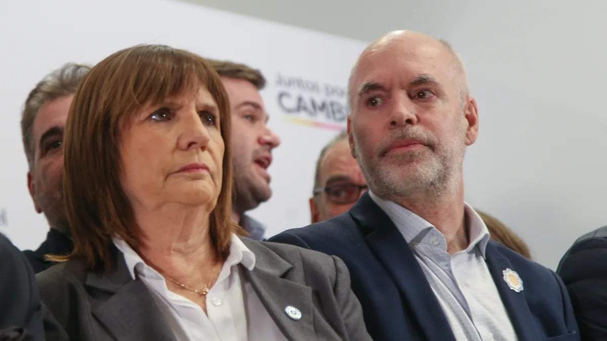 Patricia Bullrich presentó a Horacio Rodríguez Larreta como parte de su eventual gobierno. Fuente: (Twitter)