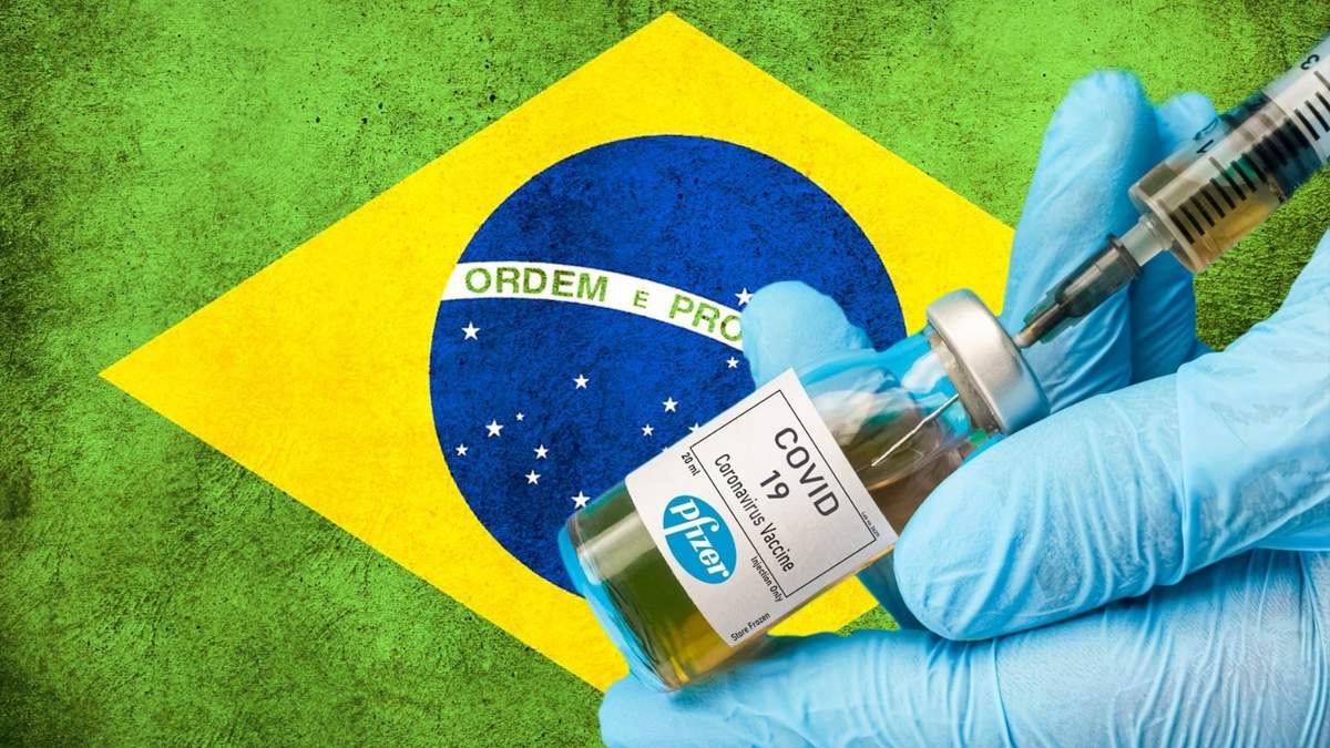 La vacuna de Pfizer en Brasil. Fuente: (Minuto Neuquén)
