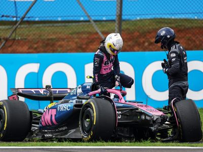 Sprint accidentada: Franco Colapinto y varios pilotos chocaron en el GP de Brasil