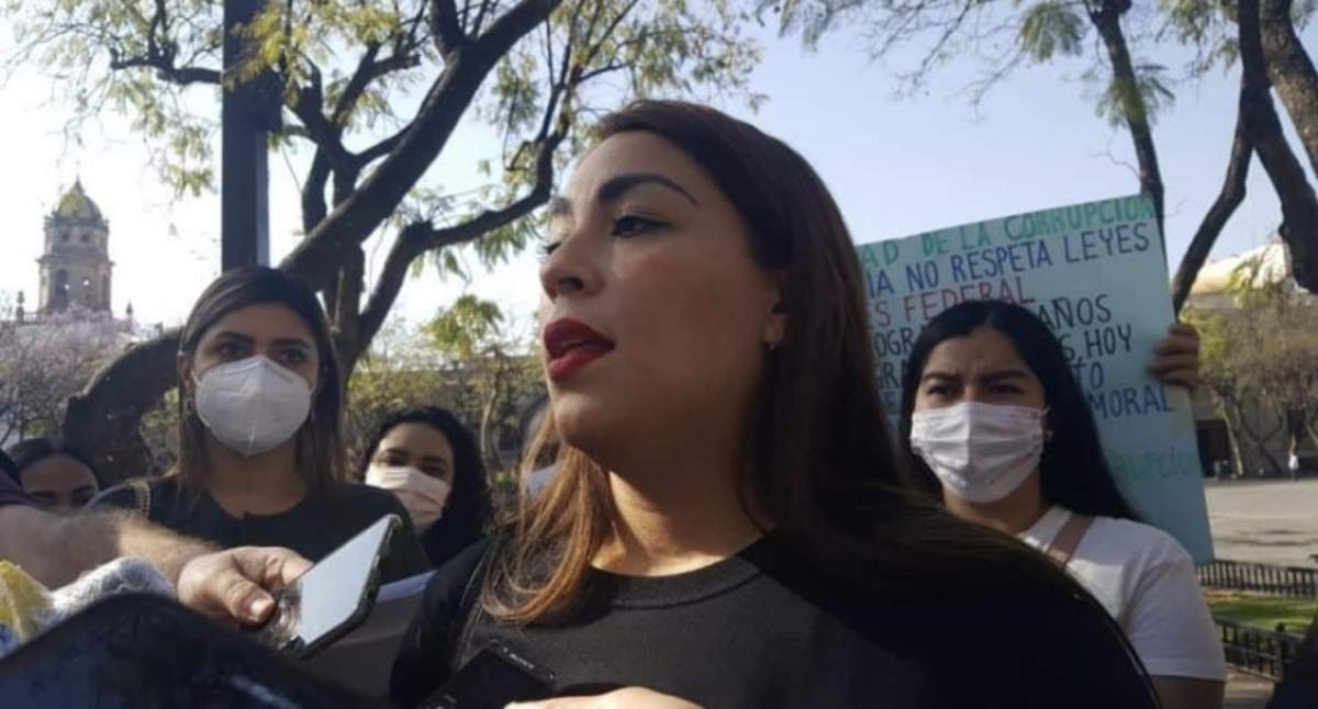La agente del Ministerio Público Nancy Nalleli Gómez Figueroa