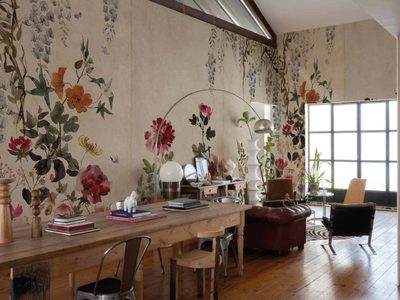 Decoración vintage: el papel tapiz geométrico que tu abuela amaba está de regreso y más moderno que nunca