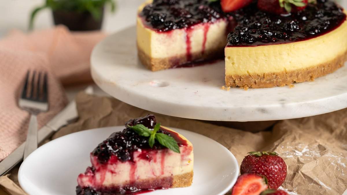 Cheesecake estilo New York. Fuente: (Instagram)