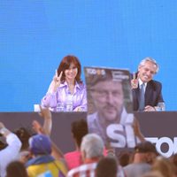 Alberto Fernández encabezó el acto de cierre de campaña del Frente de Todos