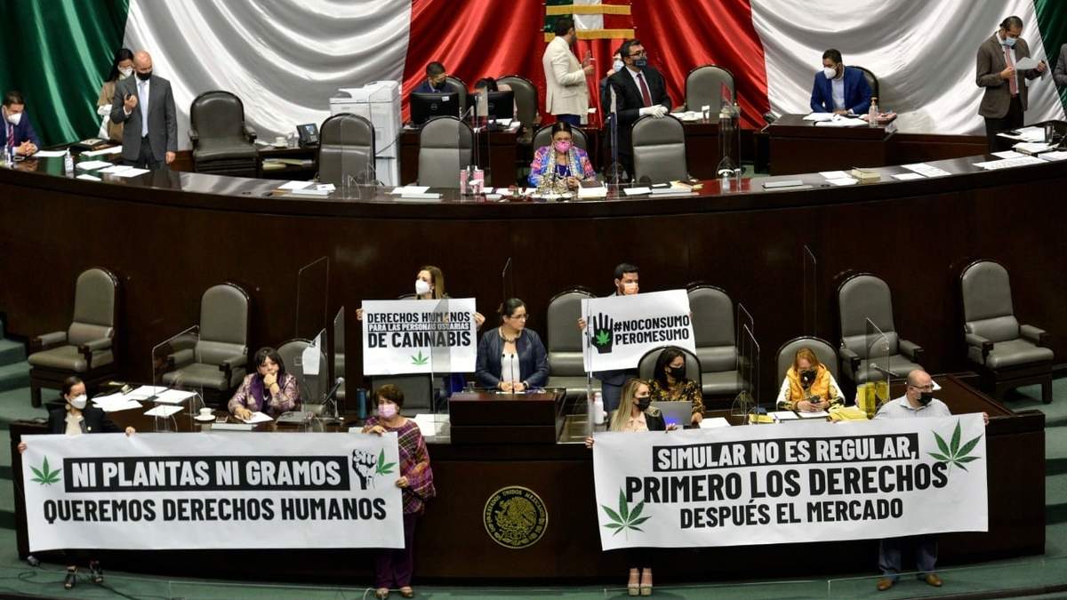 Oposición en San Lázaro al uso de la mariguana