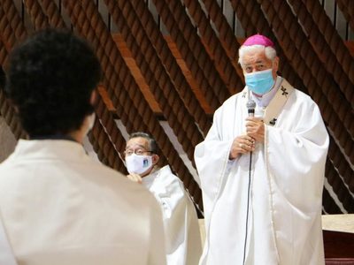 Arzobispo de Monterey hace votos para que visita del nuncio apostólico a Apatzingán rinda frutos