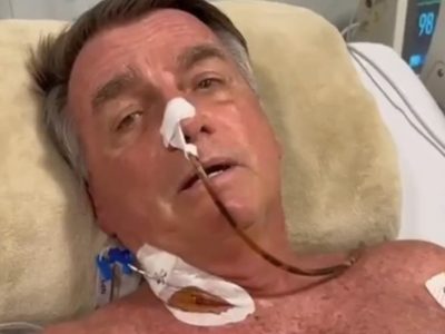 Bolsonaro recibe atención médica por un traumatismo craneoencefálico leve tras caerse en prisión