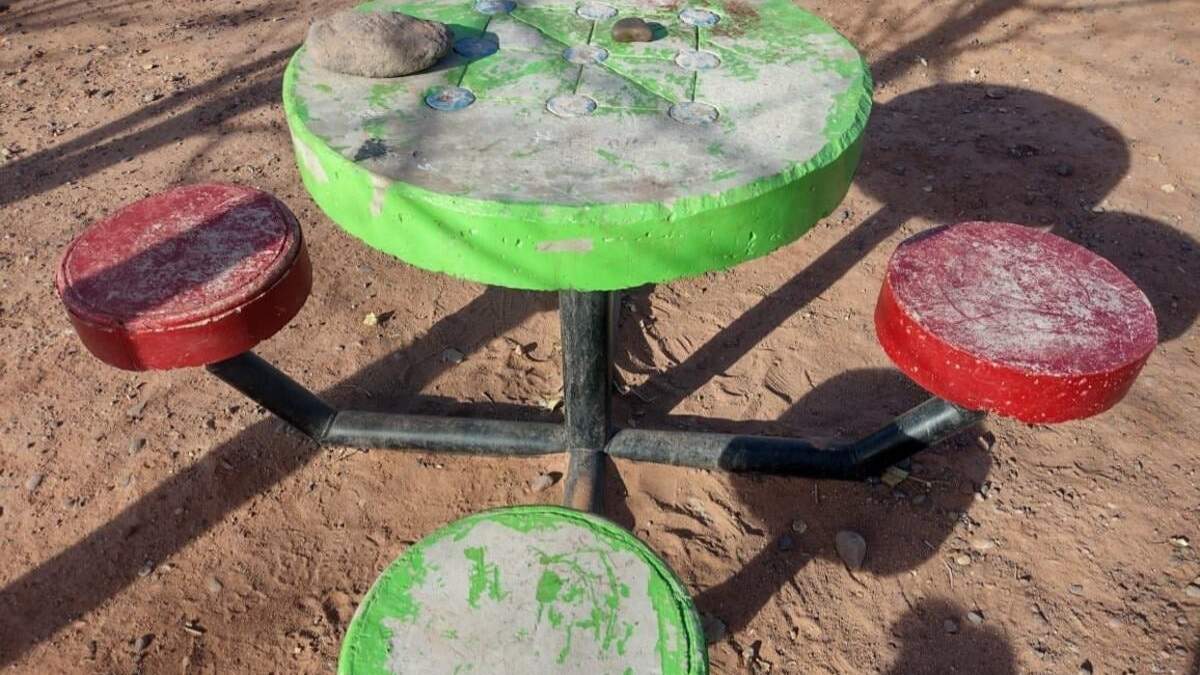 Piden a la población preservar las obras en los playones deportivos de Rincón de los Sauces. Fuente: (Facebook)