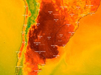 Casi todo el país está bajo alerta por temperaturas extremas