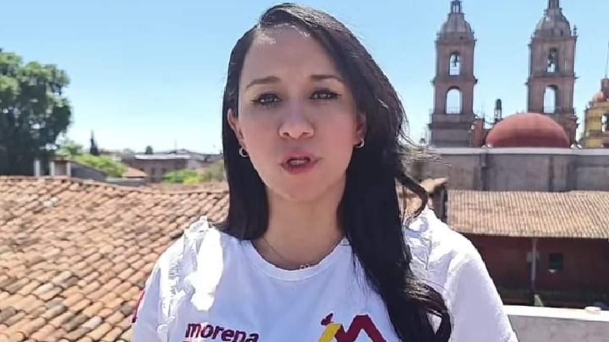 Michell Núñez, candidata de Morena a la presidencia municipal de Valle de Bravo, Estado de México