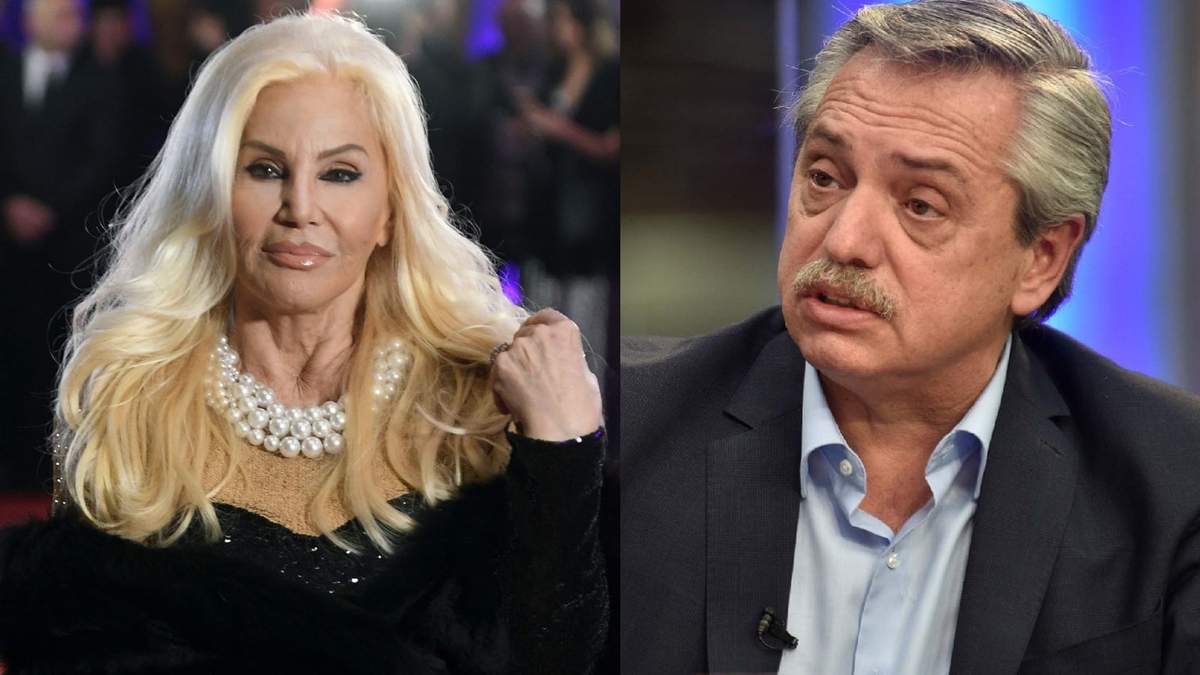 Susana Giménez y Alberto Fernández. Fuente: (Instagram)
