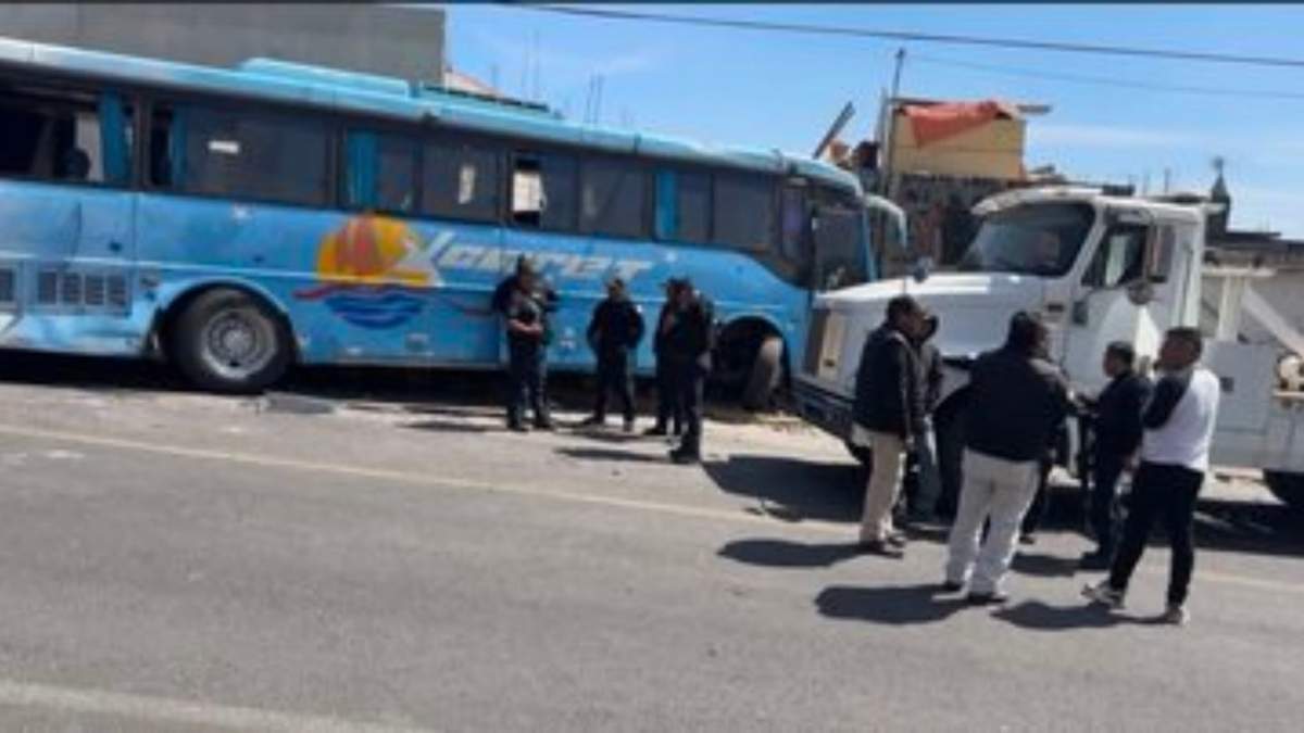Accidente de autobús rumbo a Chalma