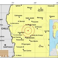 Un temblor de 5 grados sorprendió a los mendocinos