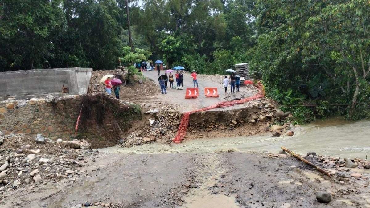 Daños en el sur de Veracruz por las lluvias del frente frío 6