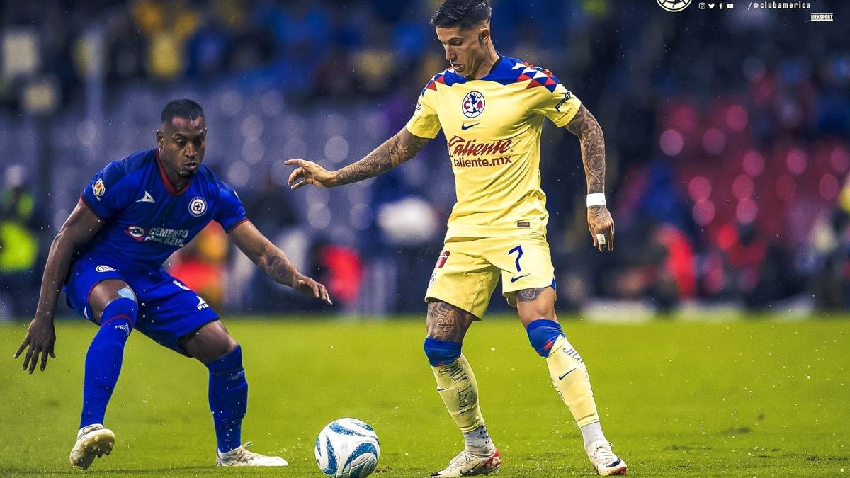 El partido América vs Cruz Azul