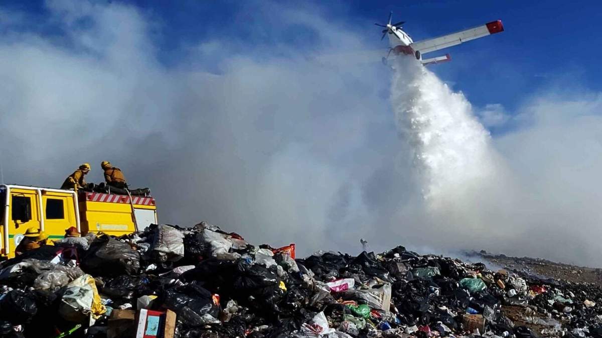 Planta de Residuos en Junín de los Andes. Fuente: (Infolosandes)