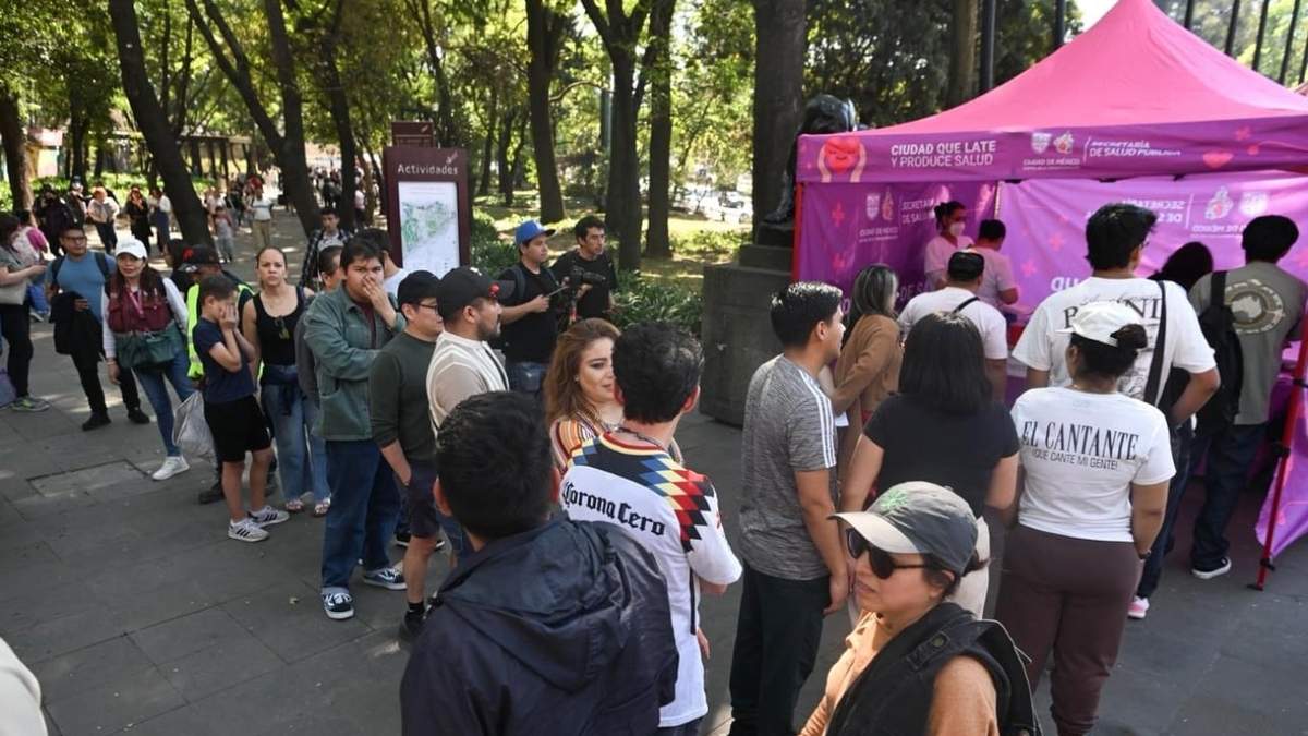 Campaña de vacunación en la CDMX