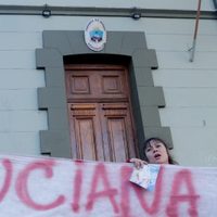 Pidieron la aparición con vida de Luciana Muñoz en el centro de Neuquén