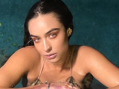 ¡Zoom incluido! Sommer Ray lució un bikini con diminutos hilos y ¡las dejó escapar!