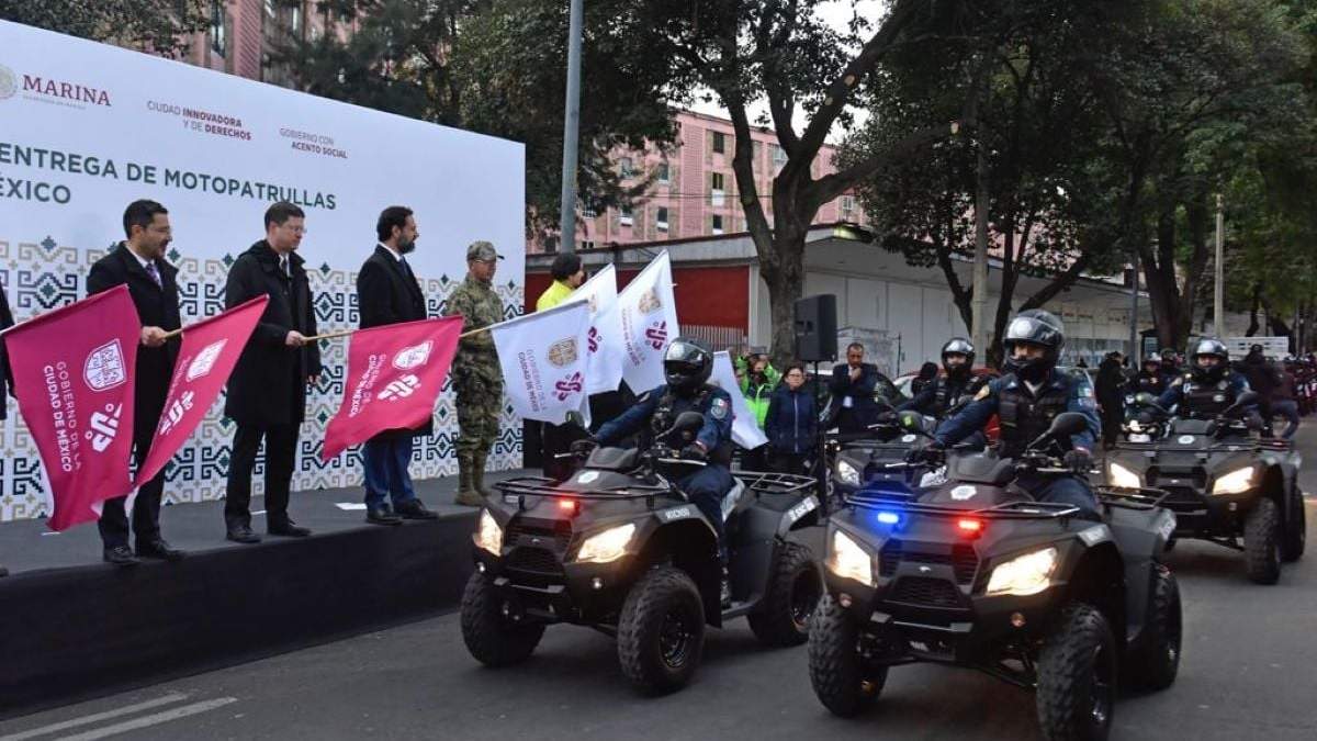 Martí Batres, banderazo de inicio del operativo de seguridad en la Benito Juárez