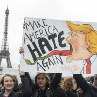 Jornada anti Trump en EU y Europa