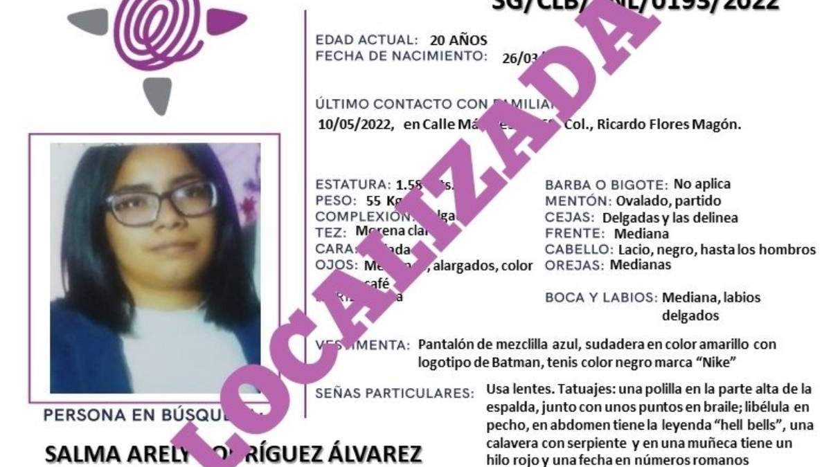 Ficha de Selma "localizada"