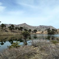 La impactante laguna de Neuquén que se esconde al pie de un volcán y refleja todo a su alrededor