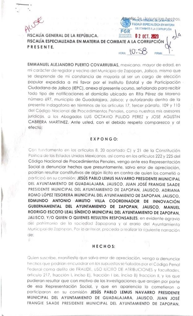 Denuncia contra Pablo Lemus1