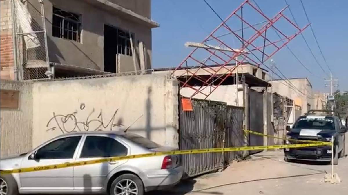La calle en la que ocurrió el accidente