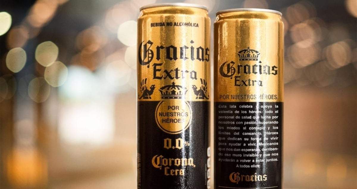 Cerveza homenajea al personal sanitario. Fuente: (Instagram)