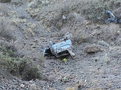 Intentó tirar por un barranco el auto con su expareja adentro para matarla