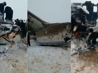 Talibanes afirman haber derribado un avión "que transportaba militares de alto rango de EE.UU."