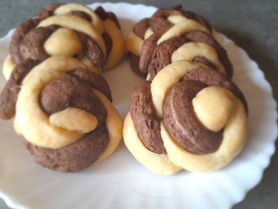 Galletitas bicolores de vainilla y chocolate: no gastes en el supermercado y preparalas así de fácil en casa