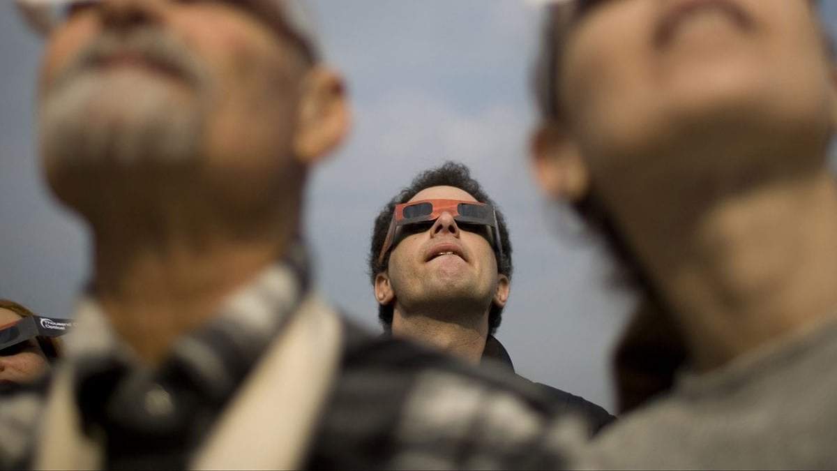 Eclipse solar. Fuente: (Twitter)