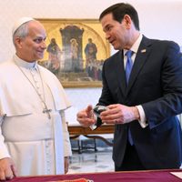 Rubio visita el Vaticano para limar asperezas tras arremetidas de Trump contra el papa León XIV