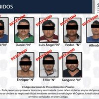 Detienen a nueve presuntos integrantes del CJNG en Tabasco