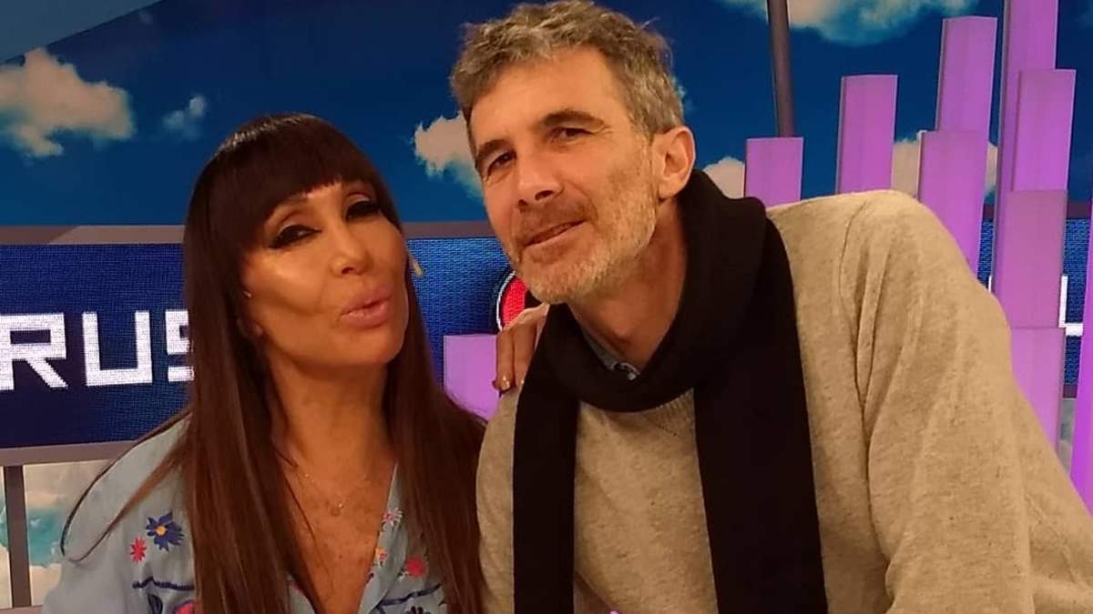 Moria Casán y Fabián Cerfoglio. Fuente: (Twitter)