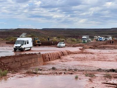 Prolongan los cortes de las rutas afectados por el temporal ante el inminente paso de nuevas tormentas