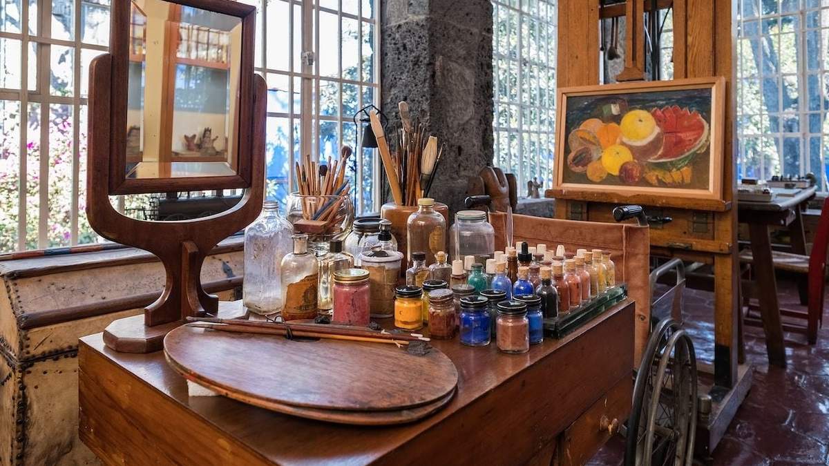 Recorrido virtual por la Casa Azul de Frida Kahlo. Fuente: (Twitter)