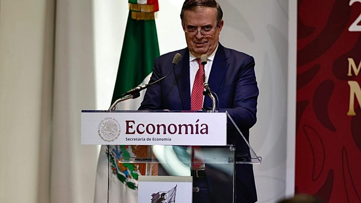 El actual secretario de Economía, Marcelo Ebrard