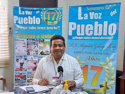 La CNDH condenó el asesinato del periodista tabasqueño Alejandro Gallegos León