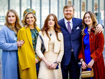 Día del Rey: las hijas de Máxima de Holanda eclipsaron a su madre