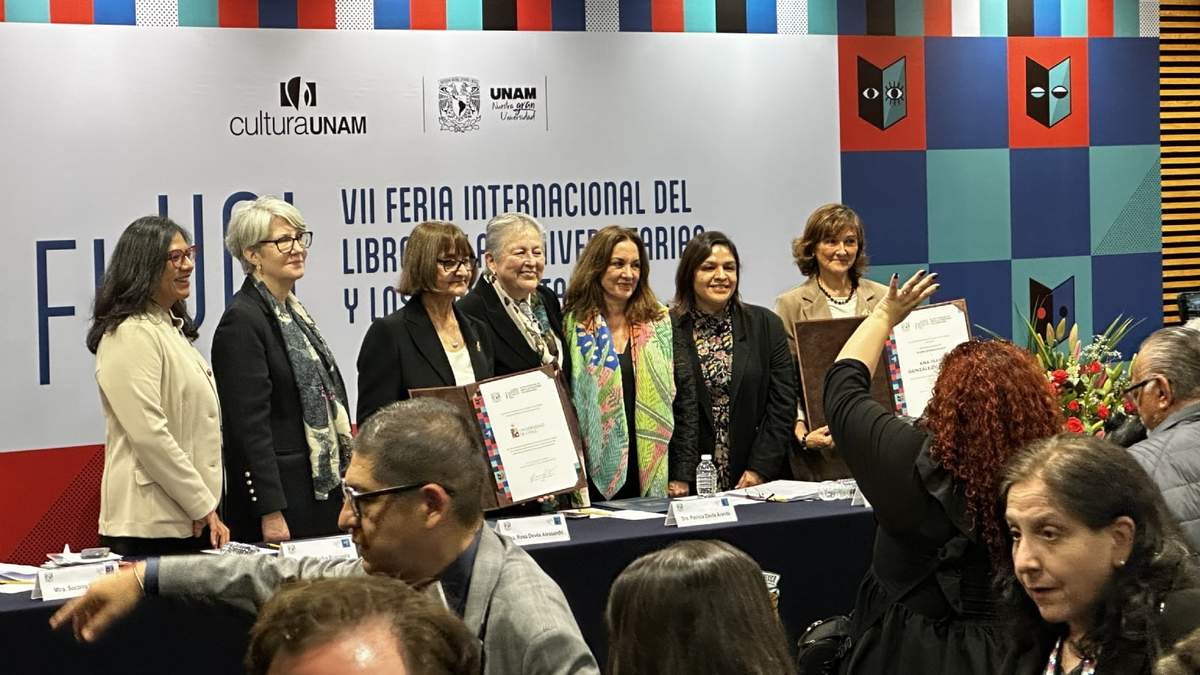 Inauguración de la Feria Internacional del Libro de las y los Universitarios (Filuni) 2025.