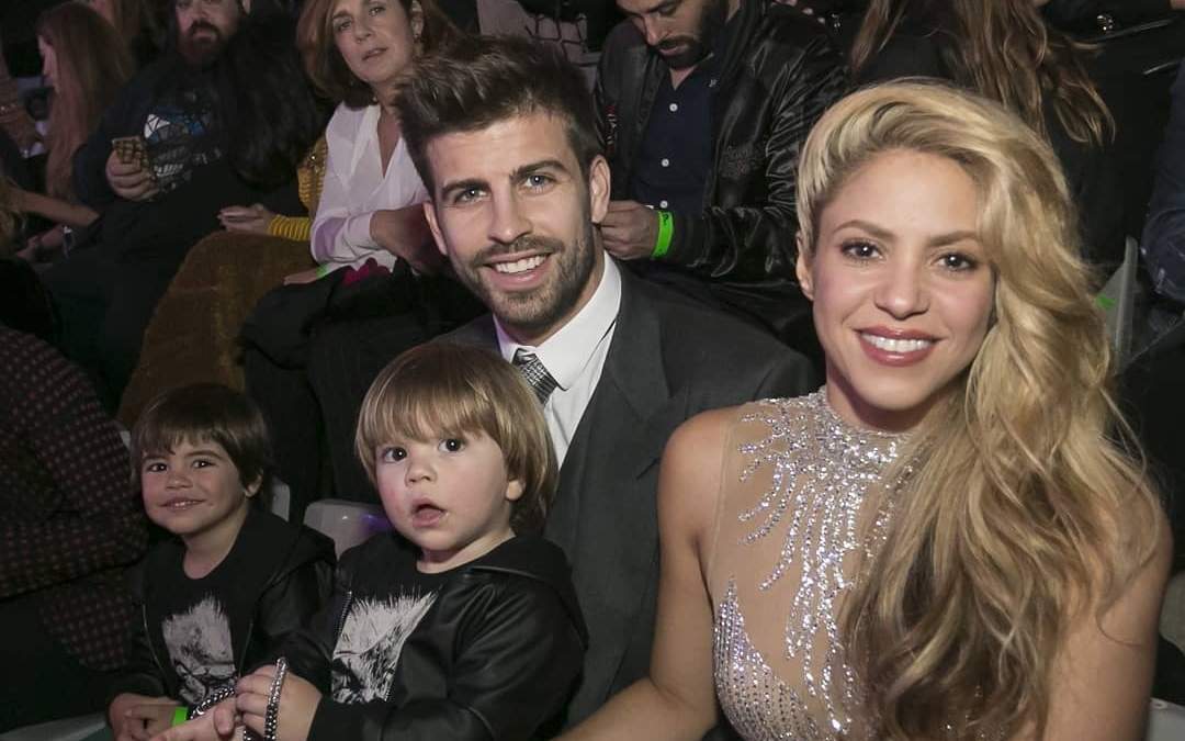 Gerard Piqué y Shakira. Fuente: (Instagram)
