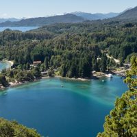 Por la caída de árboles, clausuraron una playa en Villa La Angostura